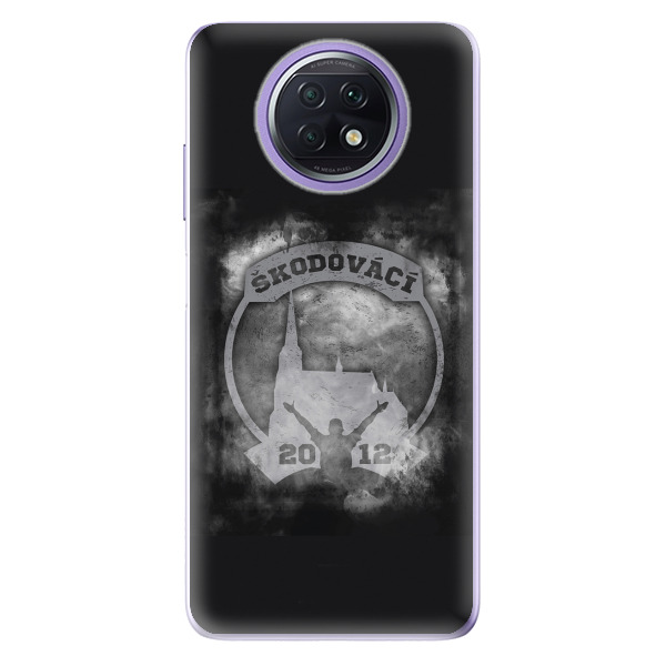 Odolné silikonové pouzdro - Škodovácí - Dark logo na mobil Xiaomi Redmi Note 9T 5G
