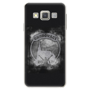 Plastový kryt - Škodovácí - Dark logo na mobil Samsung Galaxy A5