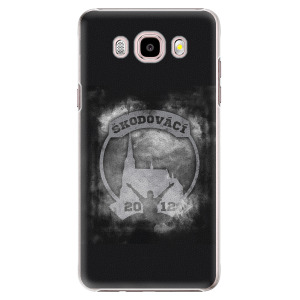 Plastový kryt - Škodovácí - Dark logo na mobil Samsung Galaxy J5 2016