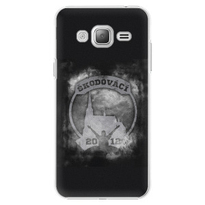 Plastové pouzdro iSaprio - Škodovácí - Dark logo na mobil Samsung Galaxy J3