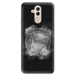 Silikonové pouzdro iSaprio - Škodovácí - Dark logo na mobil Huawei Mate 20 Lite