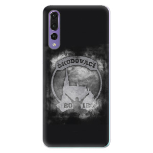 Silikonové pouzdro iSaprio - Škodovácí - Dark logo na mobil Huawei P20 Pro