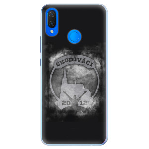Silikonové pouzdro iSaprio - Škodovácí - Dark logo na mobil Huawei Nova 3i