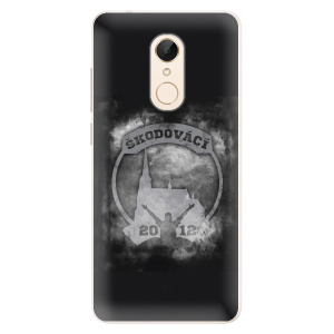 Silikonové pouzdro iSaprio - Škodovácí - Dark logo na mobil Xiaomi Redmi 5