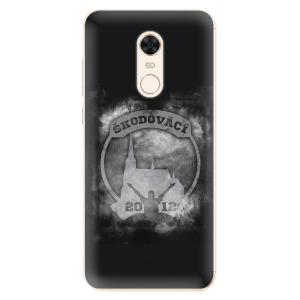 Silikonové pouzdro iSaprio - Škodovácí - Dark logo na mobil Xiaomi Redmi 5 Plus