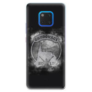 Silikonové pouzdro iSaprio - Škodovácí - Dark logo na mobil Huawei Mate 20 Pro