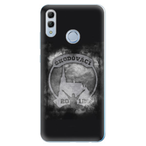 Silikonové pouzdro - Škodovácí - Dark logo na mobil Honor 10 Lite