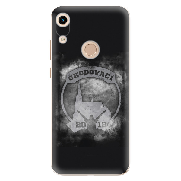Silikonové pouzdro - Škodovácí - Dark logo na mobil Honor 8A