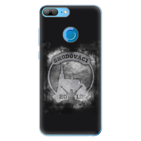 Silikonové pouzdro - Škodovácí - Dark logo na mobil Honor 9 Lite