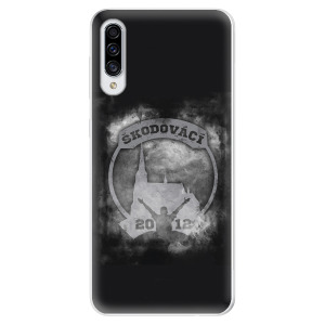 Odolné silikonové pouzdro iSaprio - Škodovácí - Dark logo na mobil Samsung Galaxy A30s