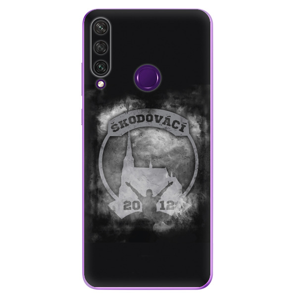 Silikonové pouzdro - Škodovácí - Dark logo na mobil Huawei Y6p